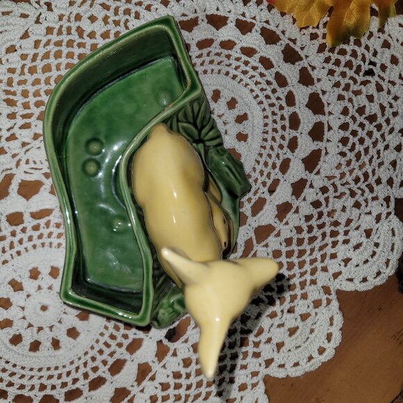 SHAWNEE no. 669 - Vintage Mid-century Ceramic Planter - Deer & Fawn - Picture 6 of 7